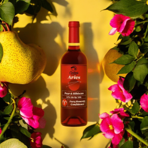 Aries Zodiac Wine - Image 2