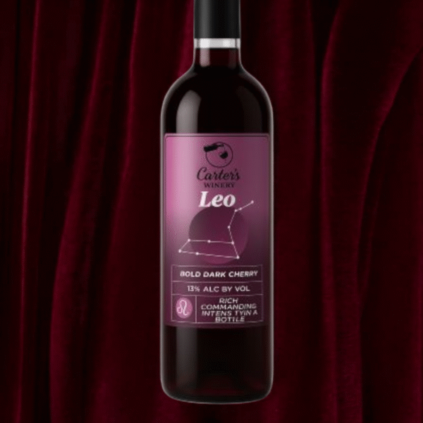 Leo Zodiac sign wine